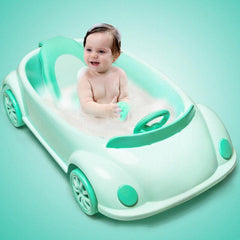 New Baby Items Lying Shower Car Shape Infant Baby Children Bath tub