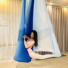 Image of Multicolour 5 meters Aerial Anti-gravity Yoga Hammock Swing Flying Yoga Bed Bodybuilding Gym