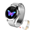 Image of LEMDIOE Women Smart Watch IP68 Heart Rate Monitor Message Call Reminder Pedometer Calorie Smartwatch Women watch For Android IOS