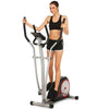 Image of Stepper female home weight loss machine indoor Magnetic Elliptical Machine Trainer on the pedals stovepipe